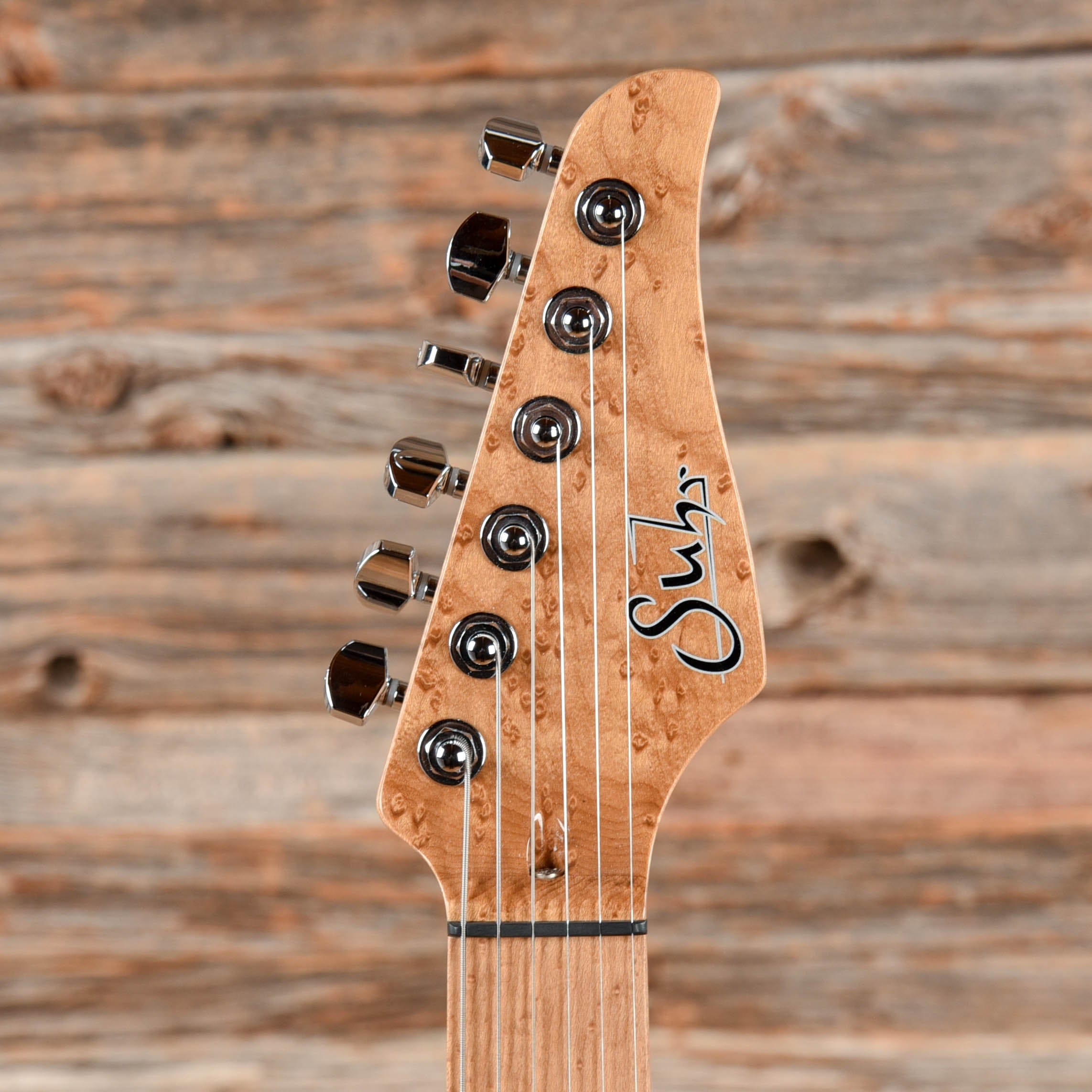 Suhr Limited Edition Classic S Paulownia HSS 3-Tone Burst w/AAA Roasted Birdseye Neck Electric Guitars / Solid Body