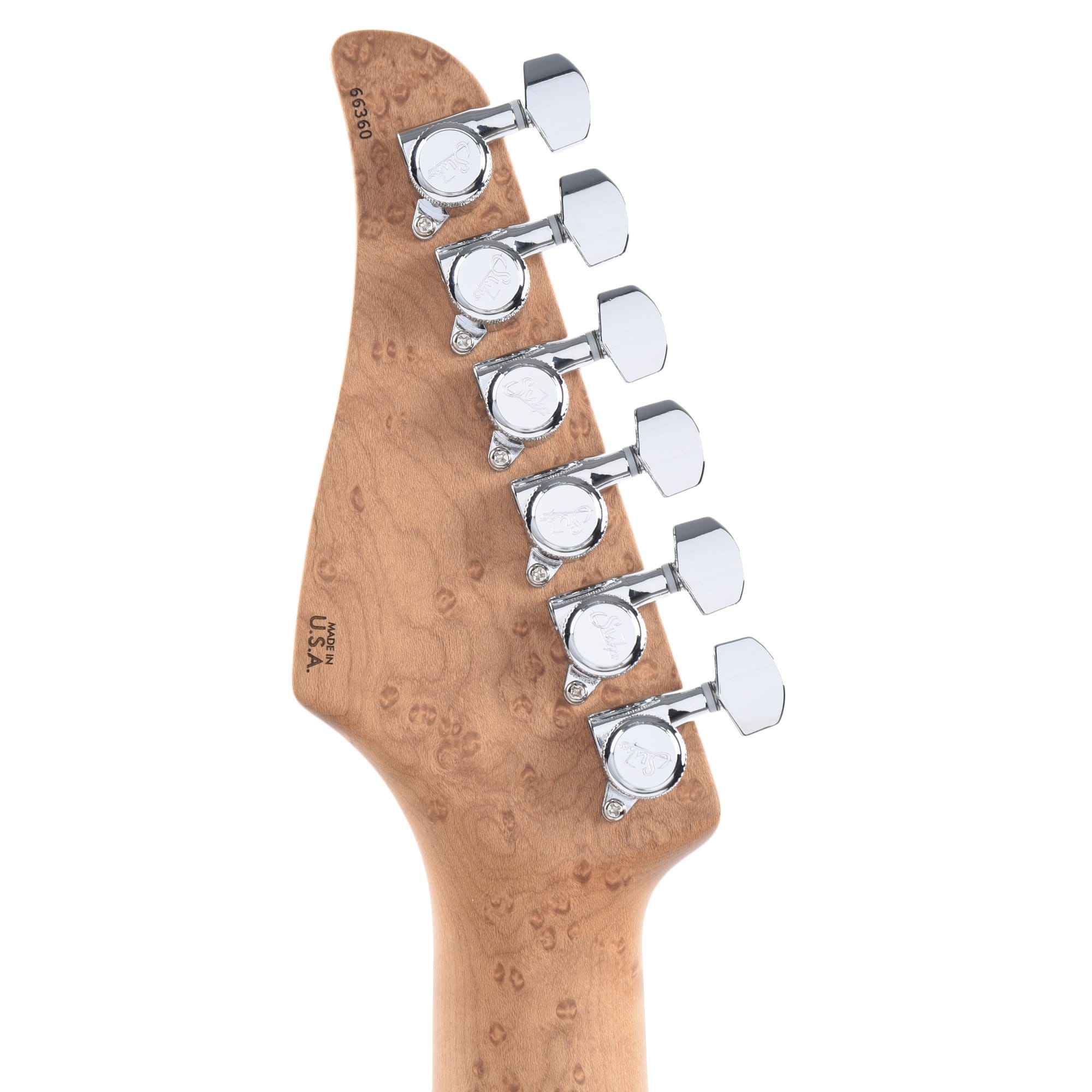 Suhr Limited Edition Classic S Paulownia HSS Trans Seafoam Green w/AAA Roasted Birdseye Neck Electric Guitars / Solid Body