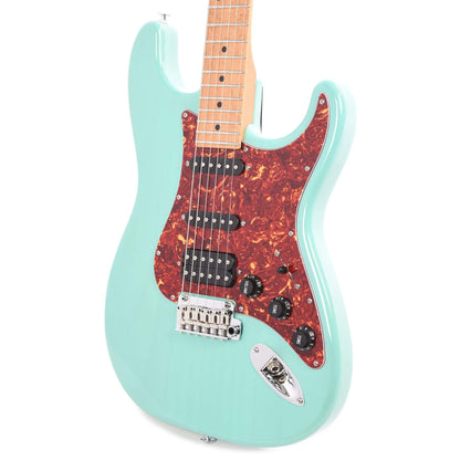 Suhr Limited Edition Classic S Paulownia HSS Trans Seafoam Green w/AAA Roasted Birdseye Neck Electric Guitars / Solid Body