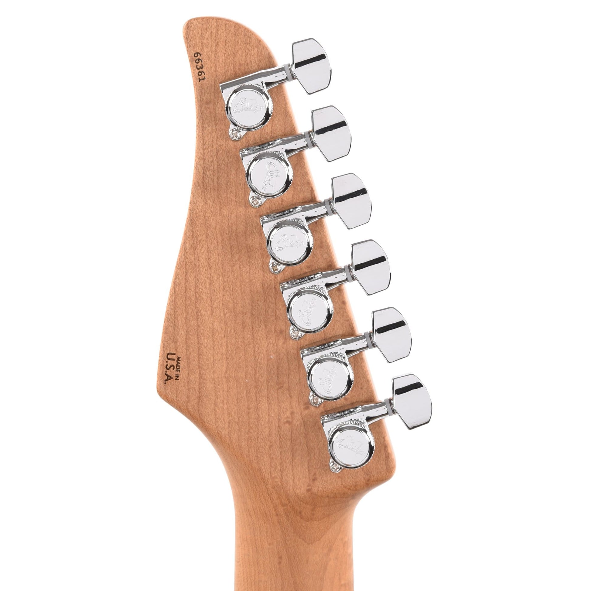 Suhr Limited Edition Classic S Paulownia HSS Trans Seafoam Green w/AAA Roasted Birdseye Neck Electric Guitars / Solid Body