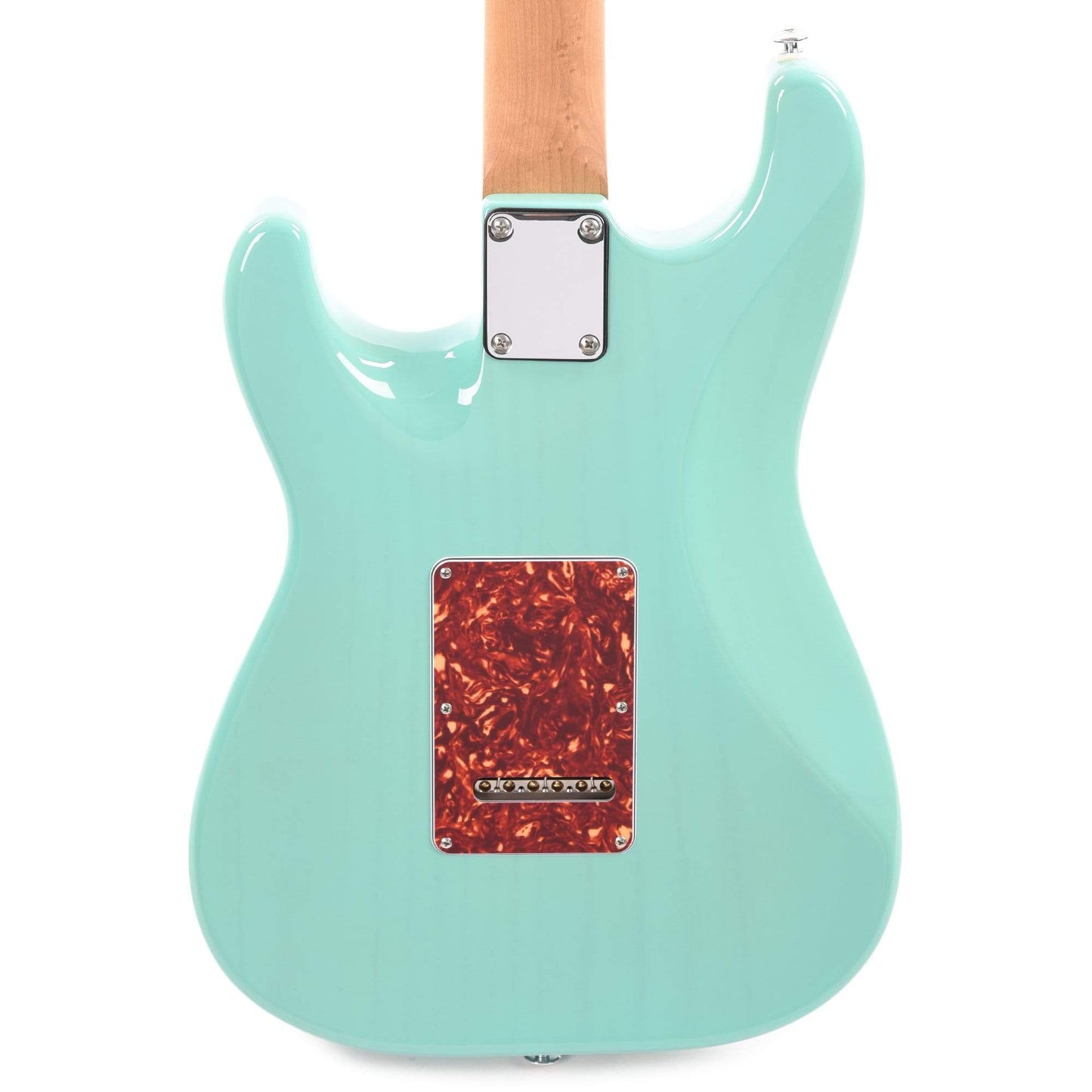 Suhr Limited Edition Classic S Paulownia HSS Trans Seafoam Green w/AAA Roasted Birdseye Neck Electric Guitars / Solid Body