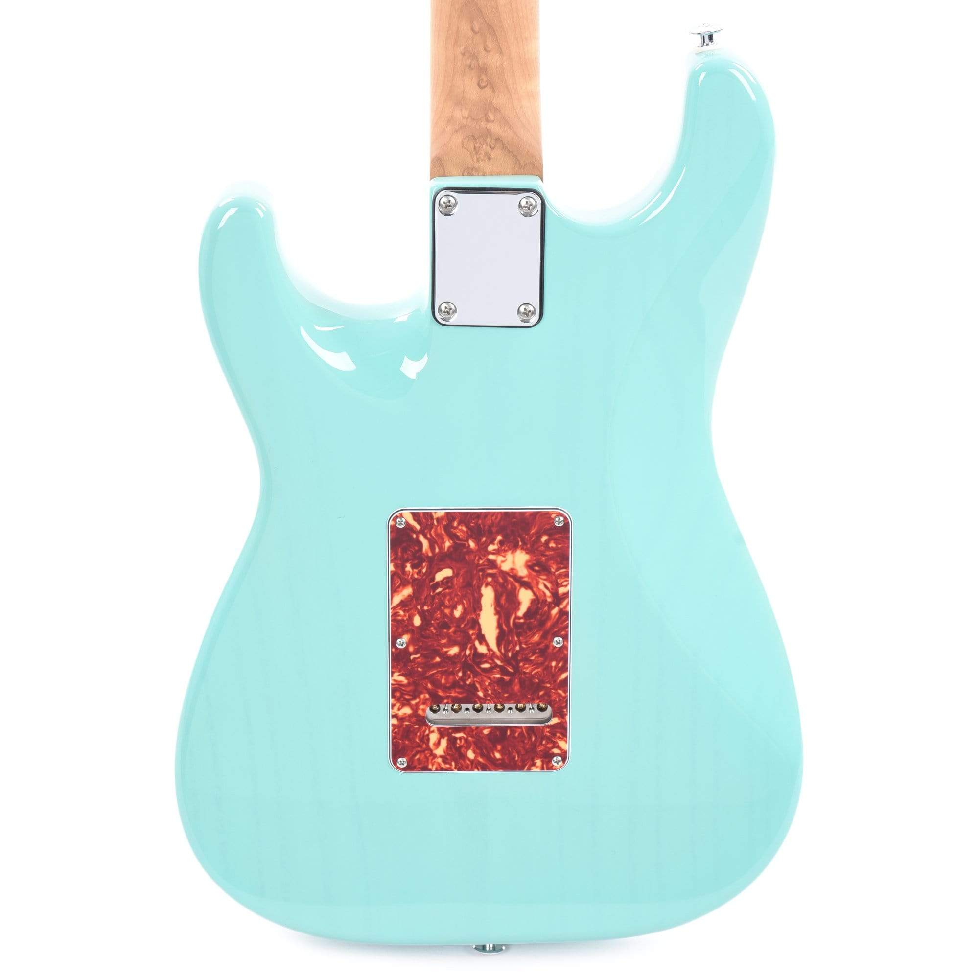 Suhr Limited Edition Classic S Paulownia HSS Trans Seafoam Green w/AAA Roasted Birdseye Neck Electric Guitars / Solid Body