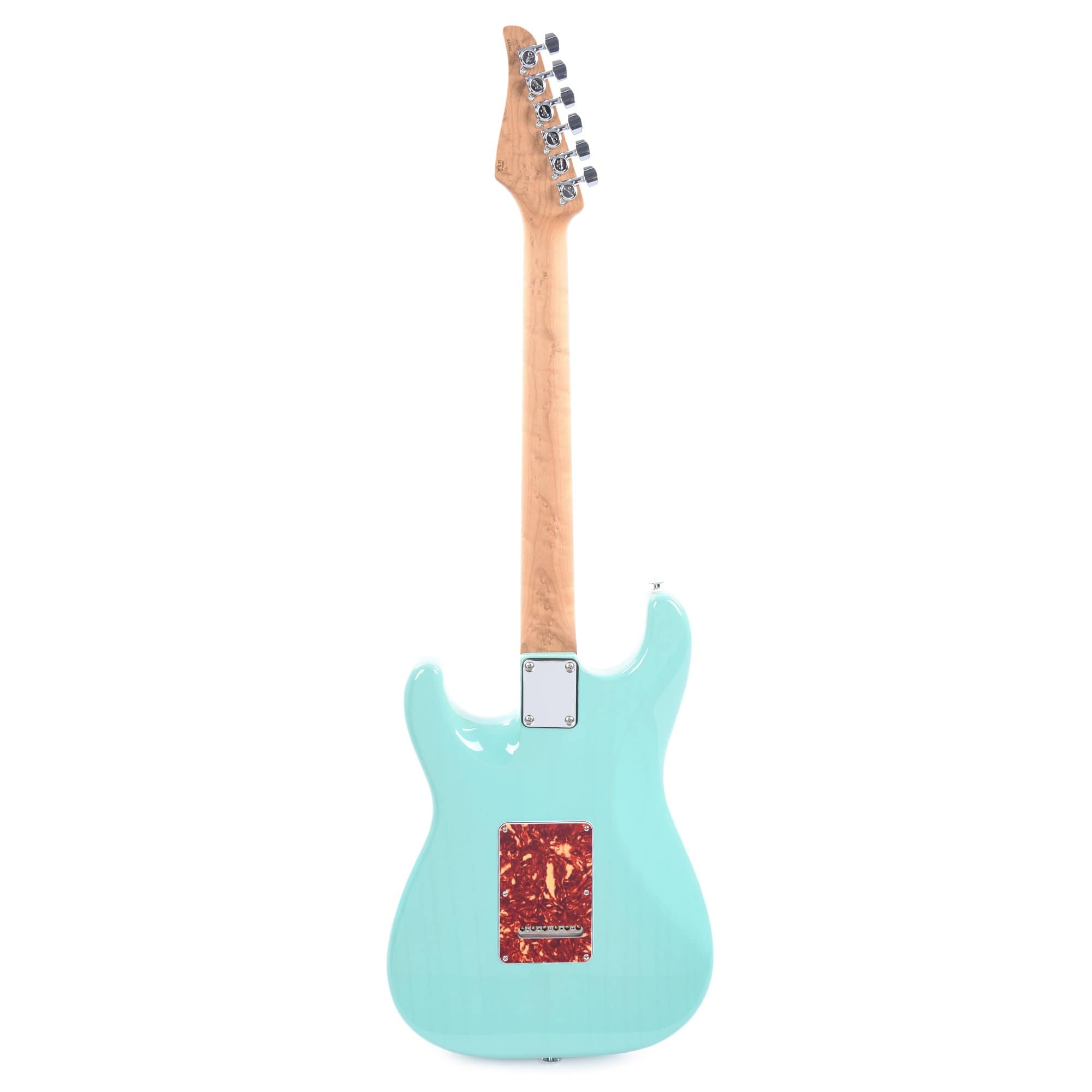 Suhr Limited Edition Classic S Paulownia HSS Trans Seafoam Green w/AAA Roasted Birdseye Neck Electric Guitars / Solid Body