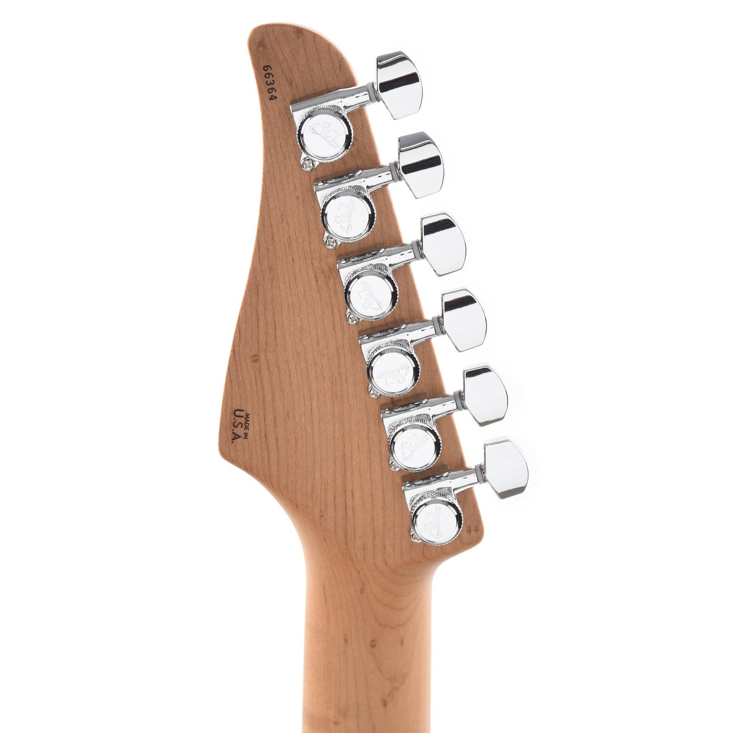 Suhr Limited Edition Classic S Paulownia HSS Trans Sonic Blue w/AAA Roasted Birdseye Neck Electric Guitars / Solid Body