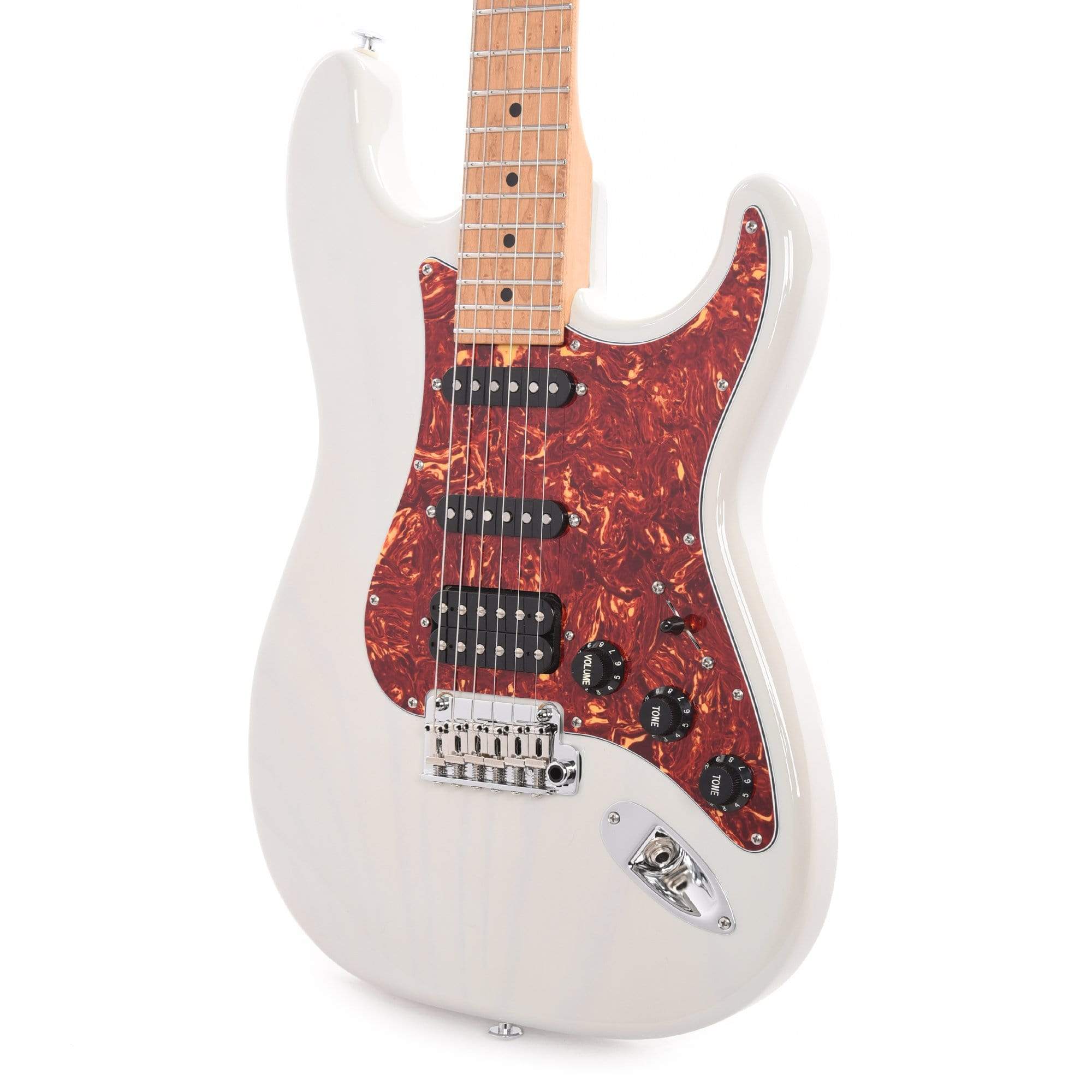 Suhr Limited Edition Classic S Paulownia HSS Trans Sonic Blue w/AAA Roasted Birdseye Neck Electric Guitars / Solid Body