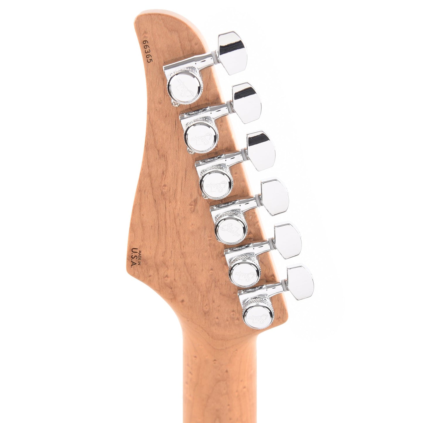 Suhr Limited Edition Classic S Paulownia HSS Trans Sonic Blue w/AAA Roasted Birdseye Neck Electric Guitars / Solid Body