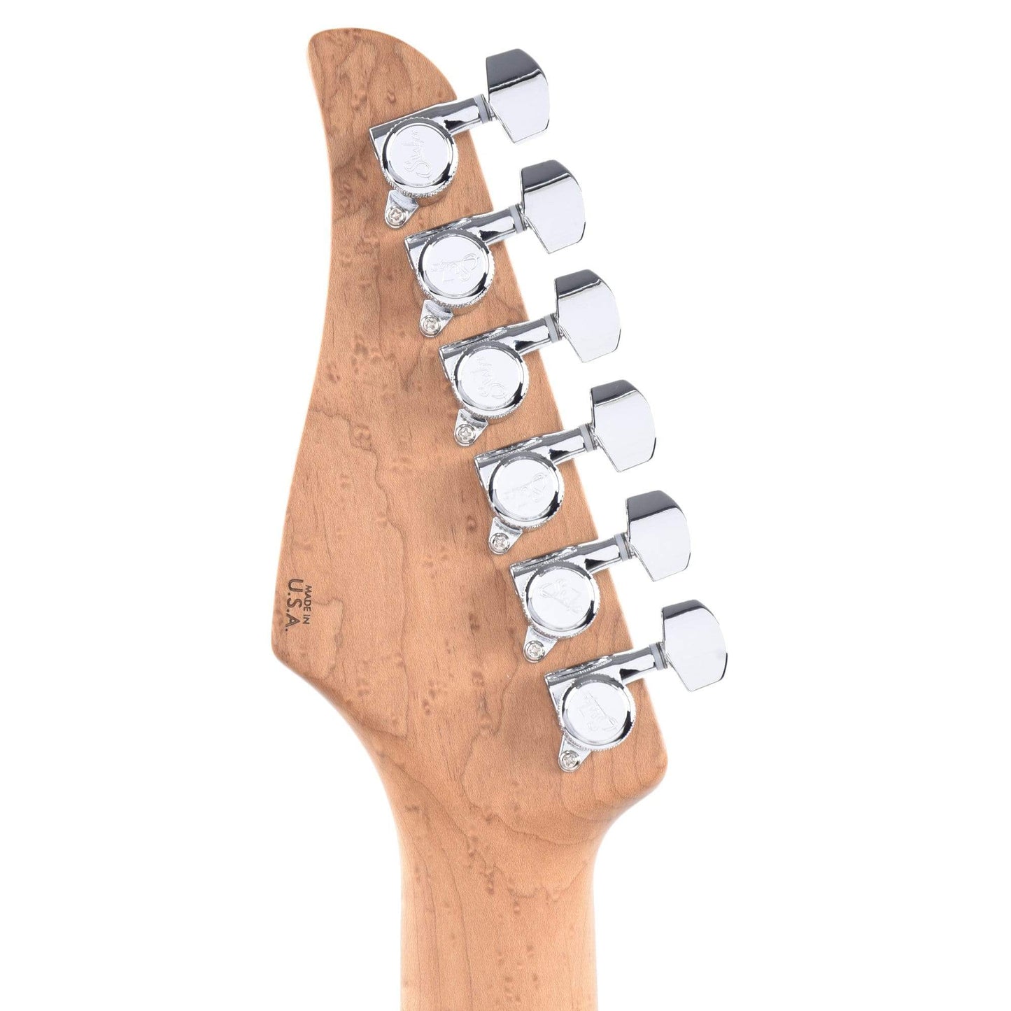 Suhr Limited Edition Classic S Paulownia HSS Trans White w/AAA Roasted Birdseye Neck Electric Guitars / Solid Body