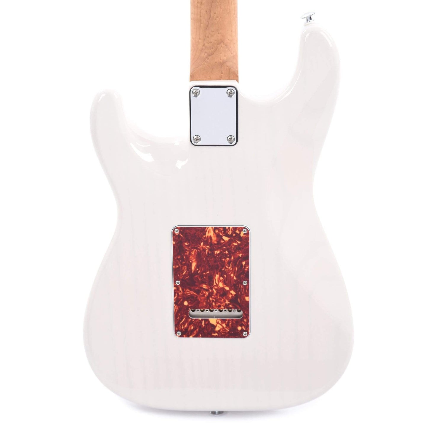 Suhr Limited Edition Classic S Paulownia HSS Trans White w/AAA Roasted Birdseye Neck Electric Guitars / Solid Body