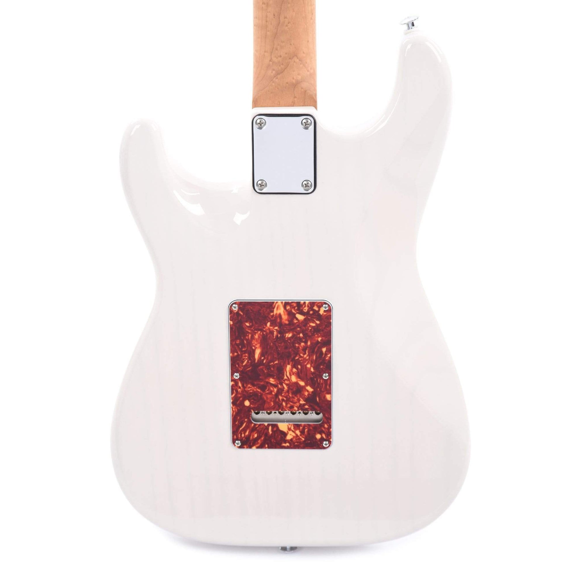 Suhr Limited Edition Classic S Paulownia HSS Trans White w/AAA Roasted Birdseye Neck Electric Guitars / Solid Body
