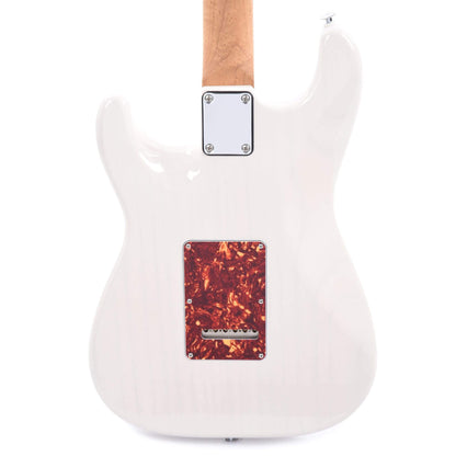 Suhr Limited Edition Classic S Paulownia HSS Trans White w/AAA Roasted Birdseye Neck Electric Guitars / Solid Body