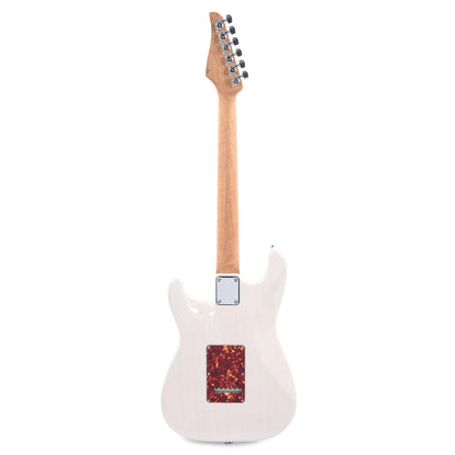 Suhr Limited Edition Classic S Paulownia HSS Trans White w/AAA Roasted Birdseye Neck Electric Guitars / Solid Body