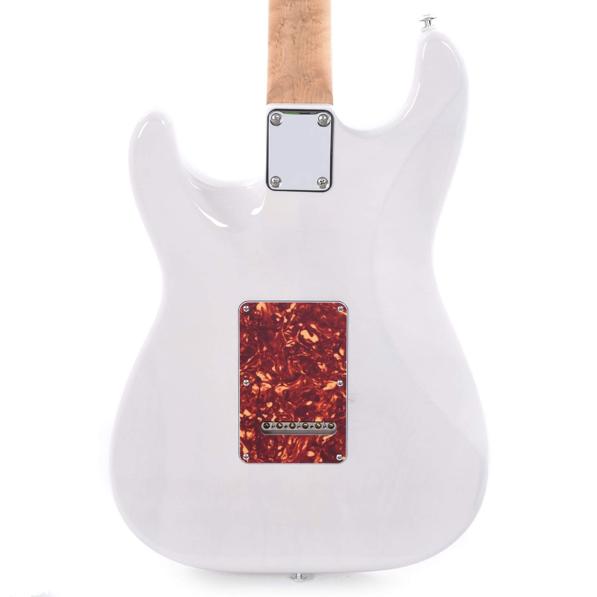Suhr Limited Edition Classic S Paulownia HSS Trans White w/AAA Roasted Birdseye Neck Electric Guitars / Solid Body