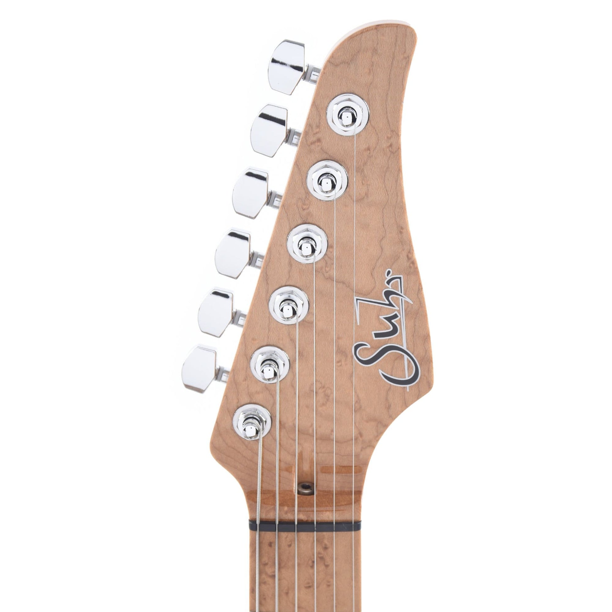 Suhr Limited Edition Classic S Paulownia HSS Trans White w/AAA Roasted Birdseye Neck Electric Guitars / Solid Body