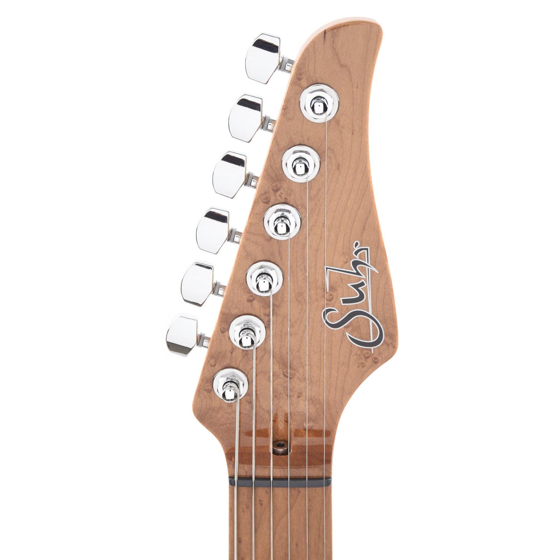 Suhr Limited Edition Classic S Paulownia HSS Trans White w/AAA Roasted Birdseye Neck Electric Guitars / Solid Body
