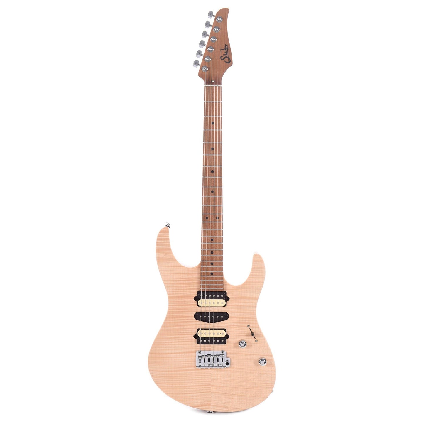 Suhr Limited Edition Modern Satin Flame HSH Natural Electric Guitars / Solid Body