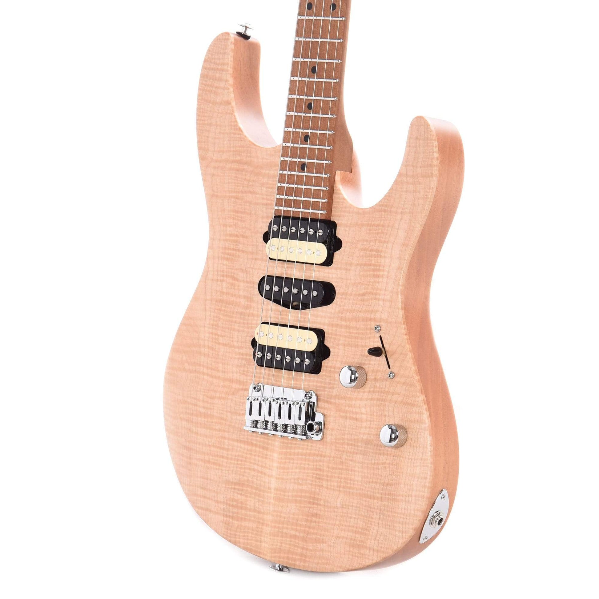 Suhr Limited Edition Modern Satin Flame HSH Natural Electric Guitars / Solid Body