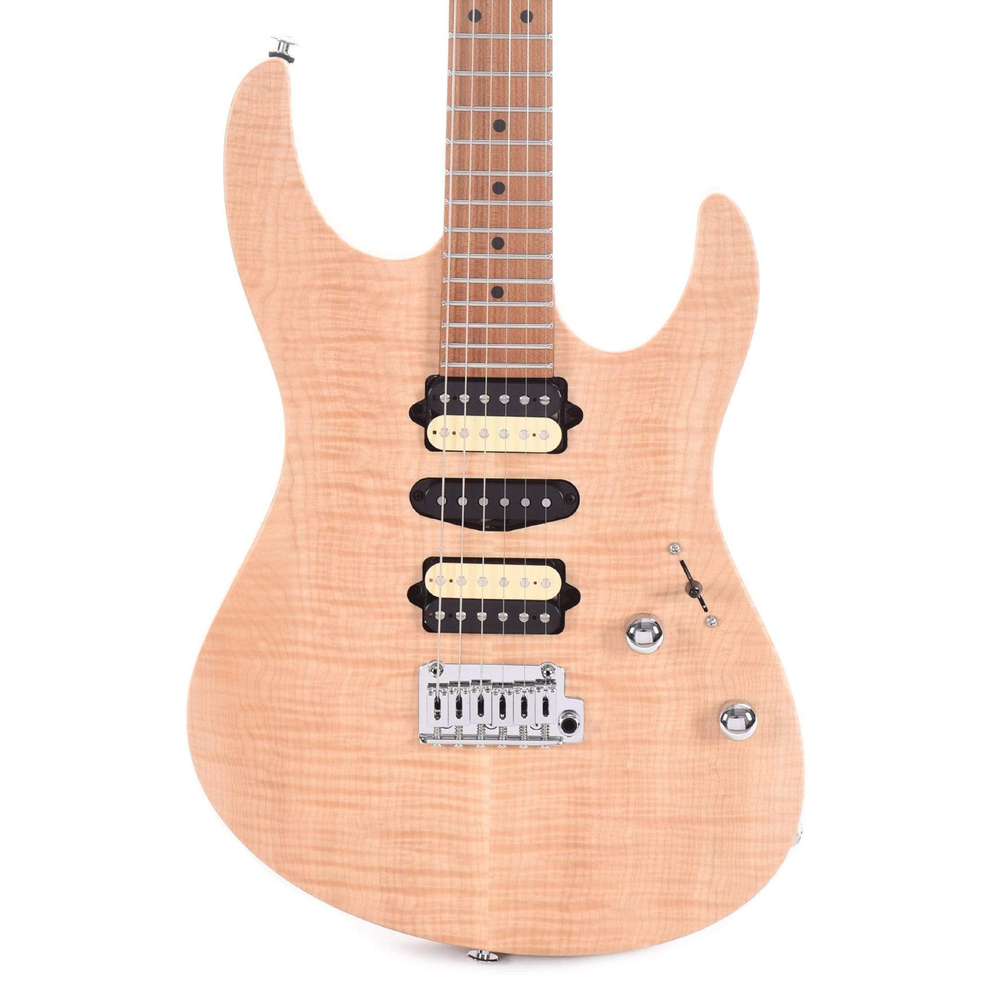 Suhr Limited Edition Modern Satin Flame HSH Natural Electric Guitars / Solid Body