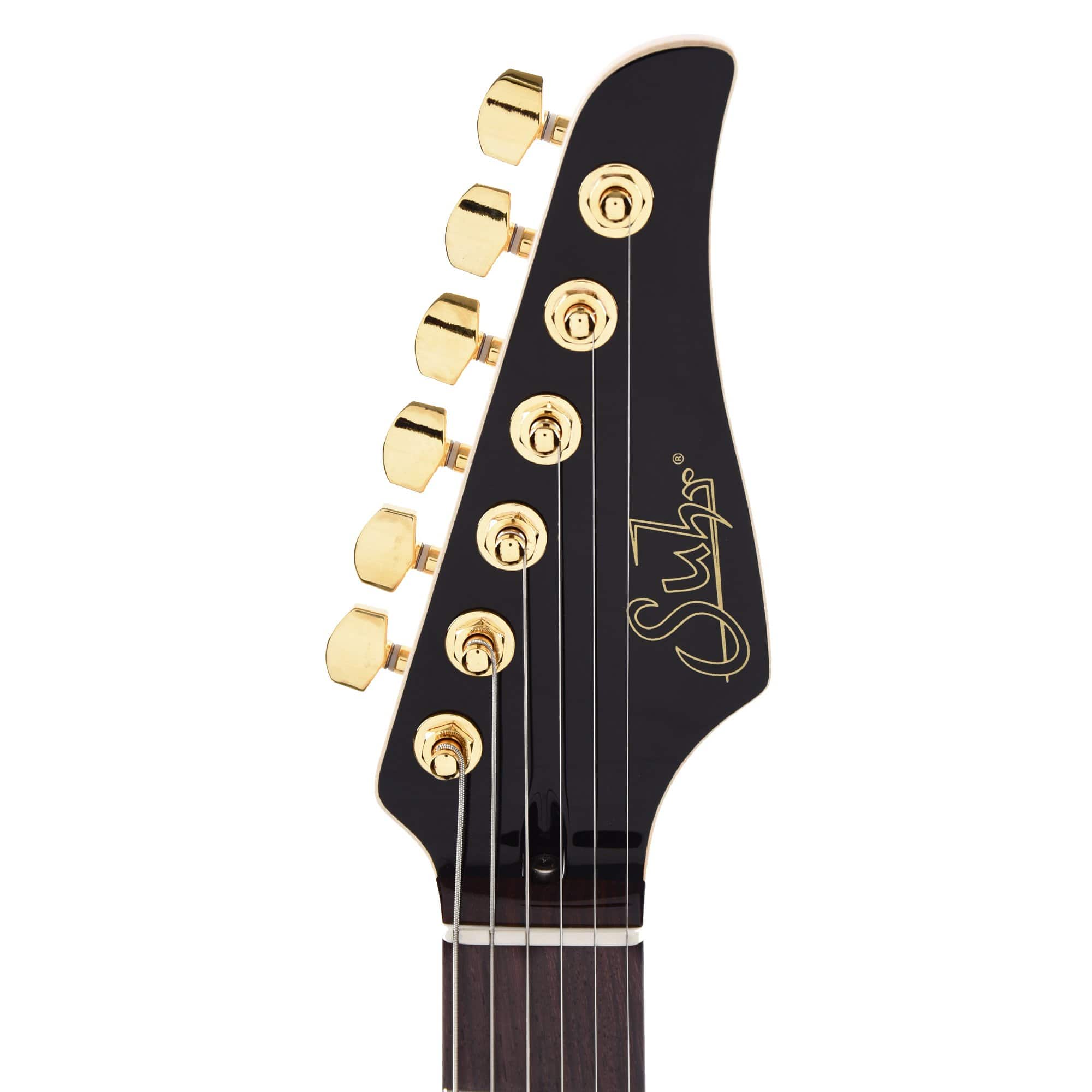 Suhr Limited Edition Standard Legacy EMG HSS Aged Cherry Burst Okoume/Curly Maple Electric Guitars / Solid Body