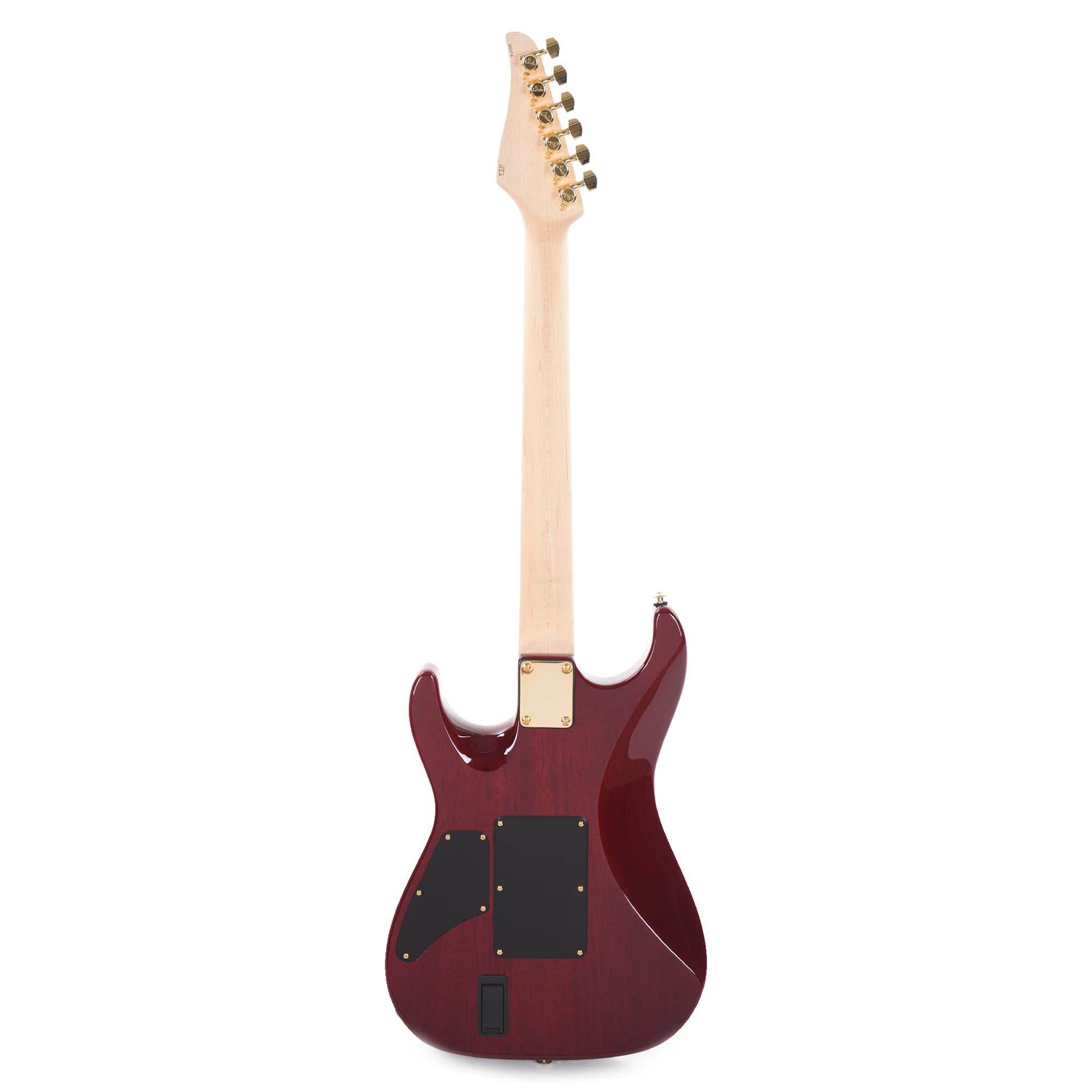 Suhr Limited Edition Standard Legacy EMG HSS Aged Cherry Burst Okoume/Curly Maple w/Original Floyd Rose Electric Guitars / Solid Body