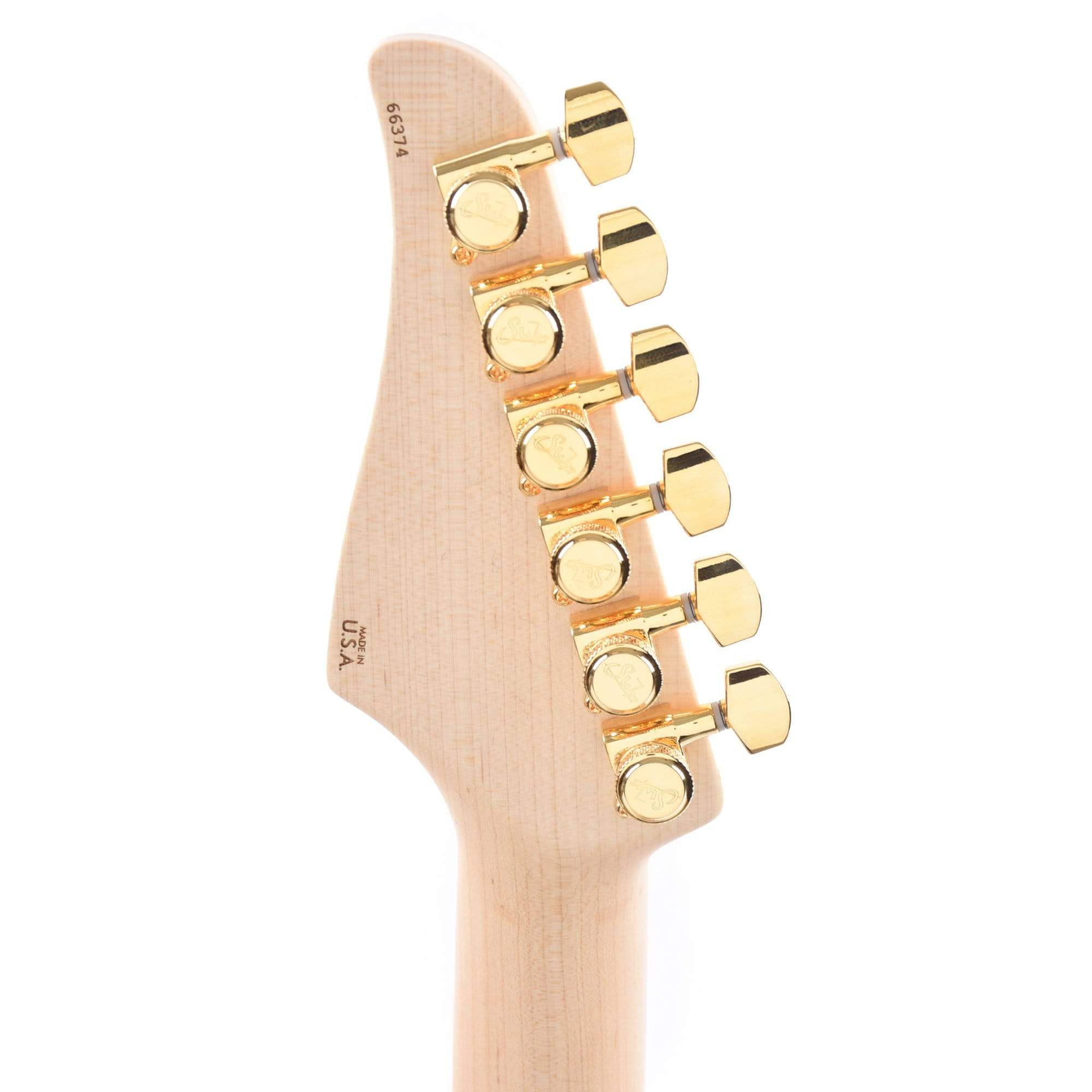 Suhr Limited Edition Standard Legacy EMG HSS Aged Cherry Burst Okoume/Curly Maple w/Original Floyd Rose Electric Guitars / Solid Body
