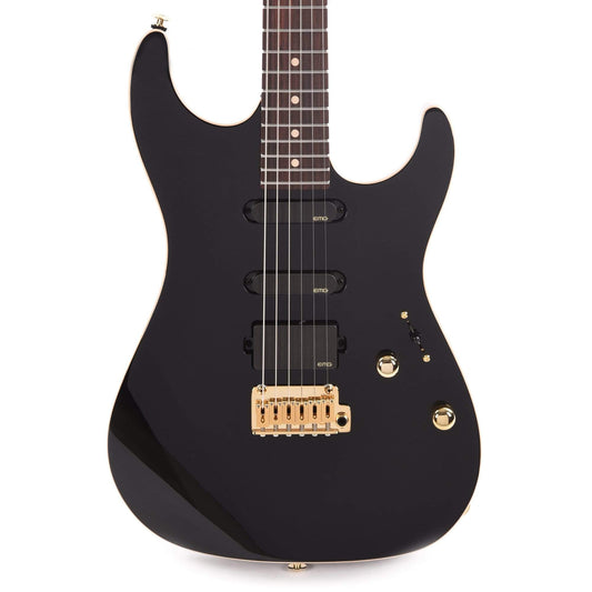 Suhr Limited Edition Standard Legacy EMG HSS Black Okoume/Maple Electric Guitars / Solid Body