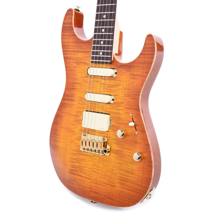 Suhr Limited Edition Standard Legacy EMG HSS Suhr Burst Okoume/Curly Maple Electric Guitars / Solid Body