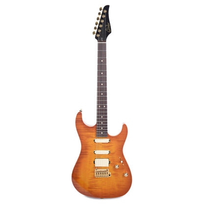 Suhr Limited Edition Standard Legacy EMG HSS Suhr Burst Okoume/Curly Maple Electric Guitars / Solid Body