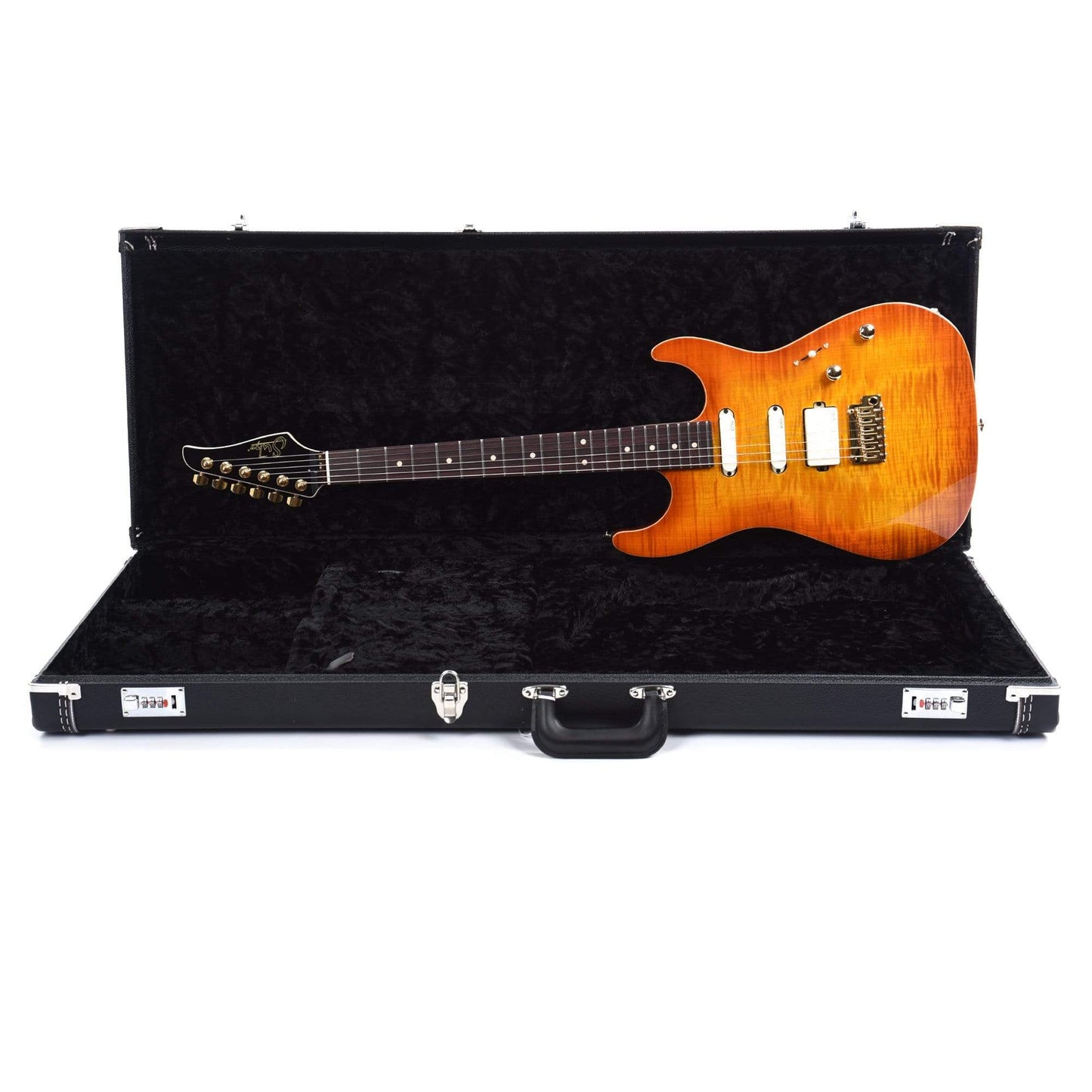 Suhr Limited Edition Standard Legacy EMG HSS Suhr Burst Okoume/Curly Maple Electric Guitars / Solid Body