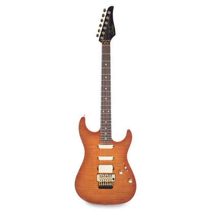Suhr Limited Edition Standard Legacy EMG HSS Suhr Burst Okoume/Curly Maple w/Original Floyd Rose Electric Guitars / Solid Body