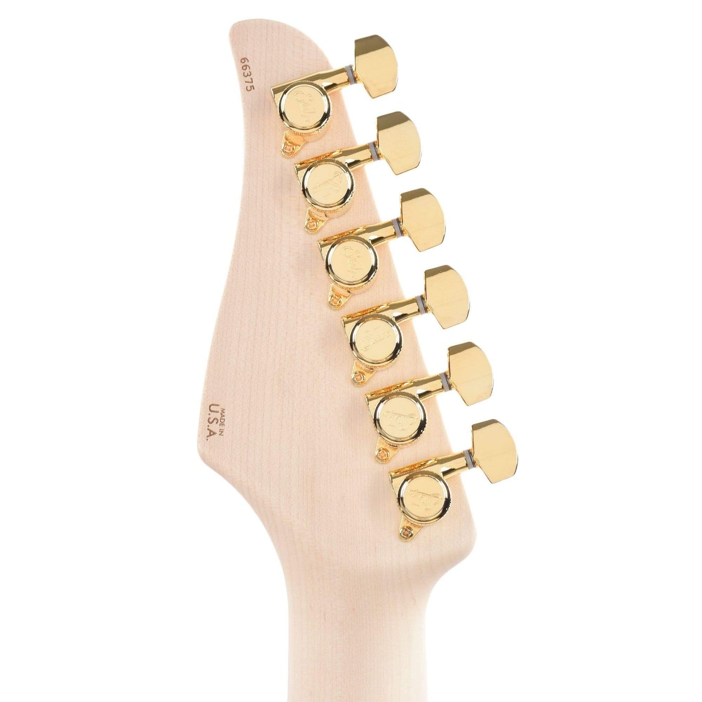 Suhr Limited Edition Standard Legacy EMG HSS Trans Caramel Okoume/Curly Maple Electric Guitars / Solid Body