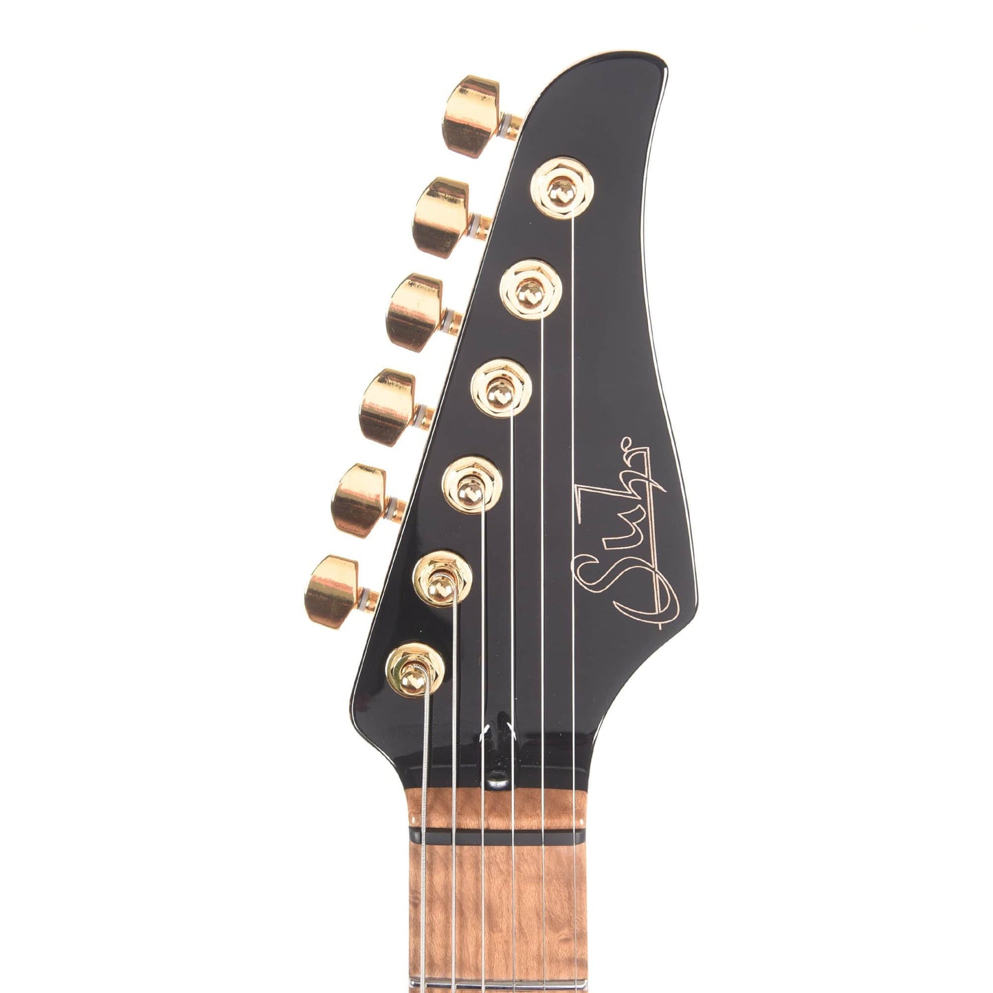 Suhr Mateus Asato Signature Classic S Antique HSS Black Electric Guitars / Solid Body