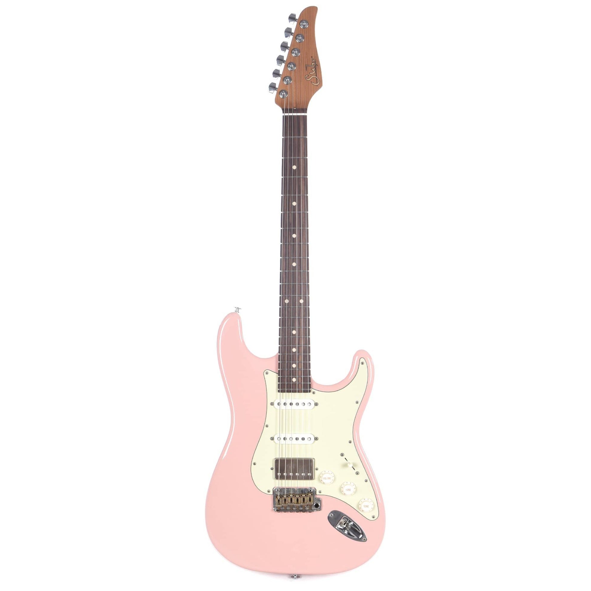 Suhr Mateus Asato Signature Classic S Antique HSS Shell Pink Electric Guitars / Solid Body