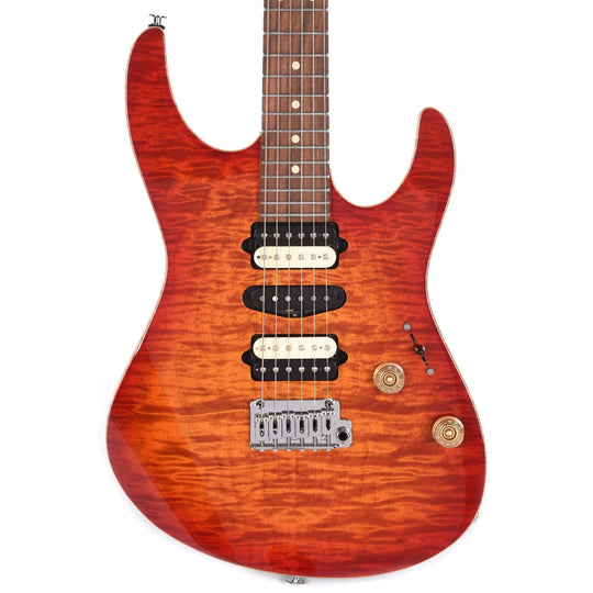 Suhr Modern Plus Curly Fireburst 2018 Limited Run Electric Guitars / Solid Body