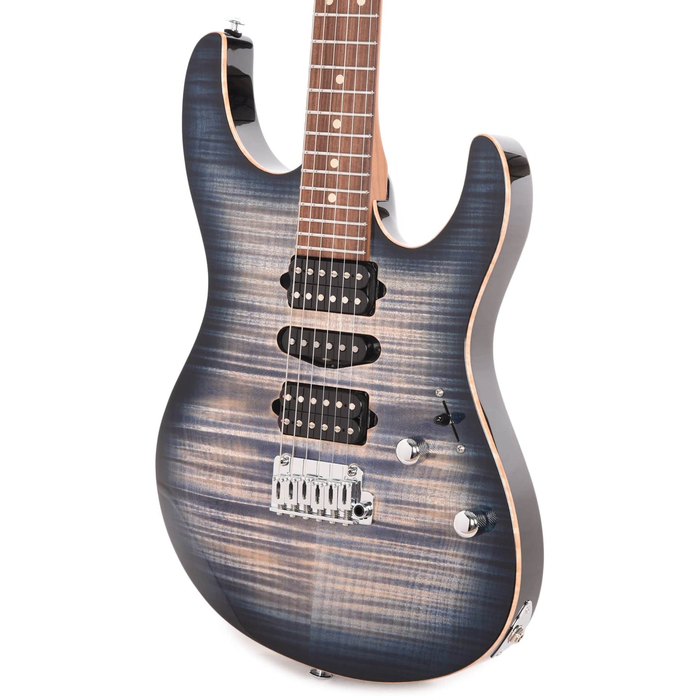 Suhr Modern Plus HSH Faded Trans Whale Burst Electric Guitars / Solid Body