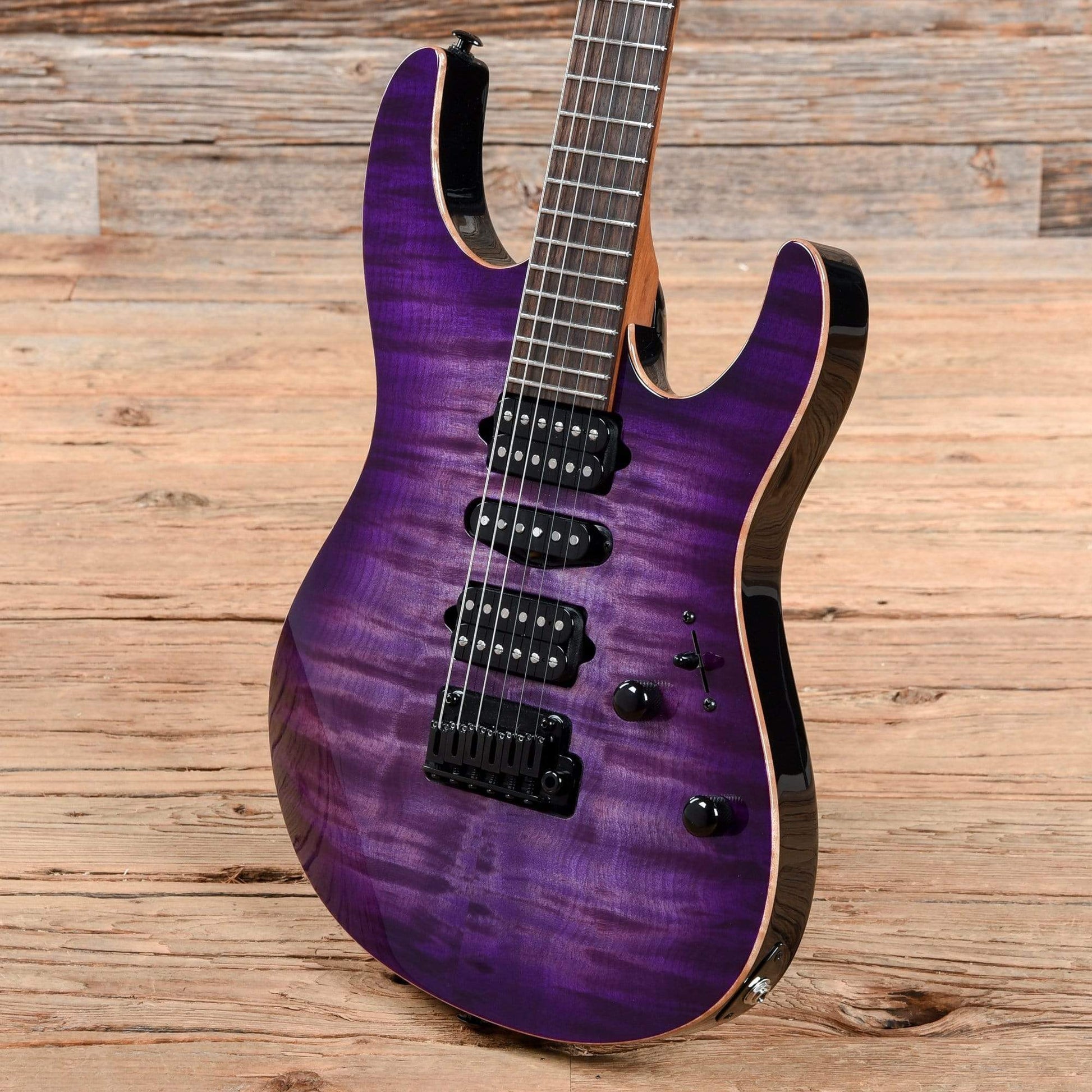 Suhr Modern Trans Purple Burst 2019 Electric Guitars / Solid Body
