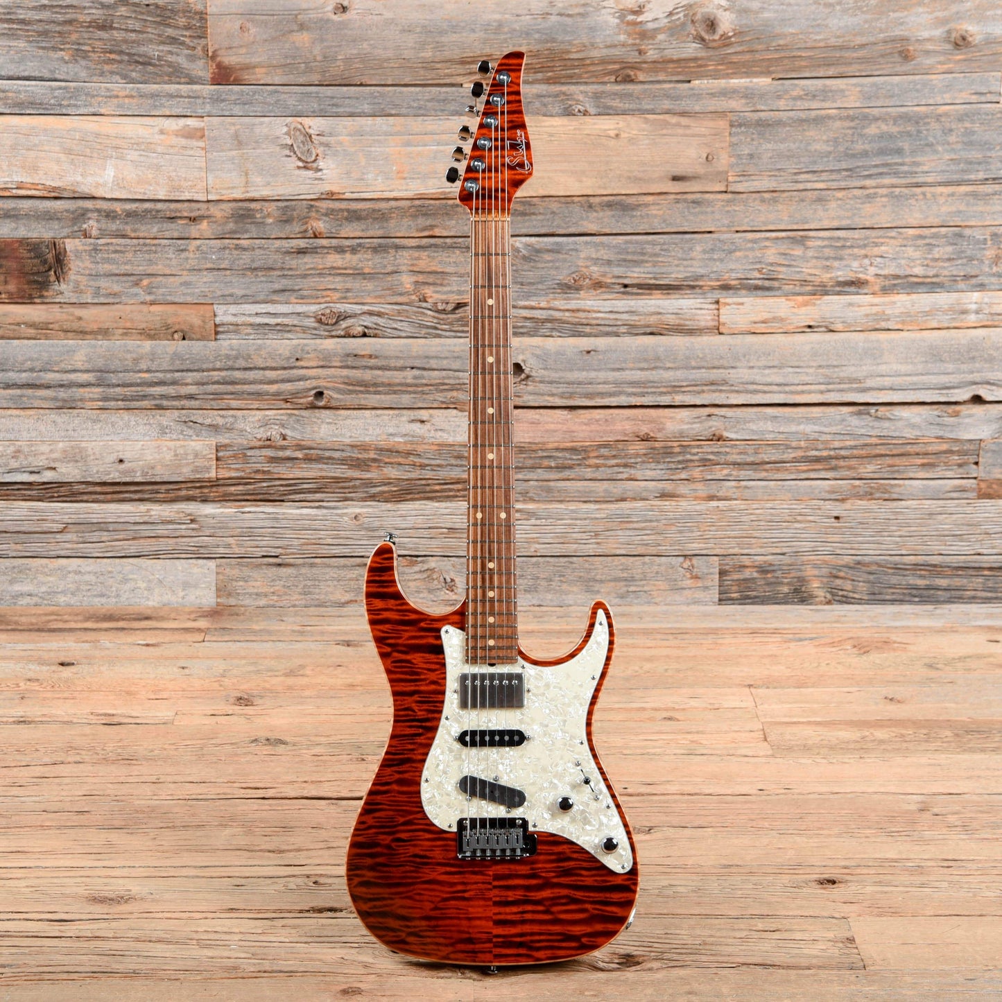 Suhr Standard Tiger Eye Orange 2003 Electric Guitars / Solid Body