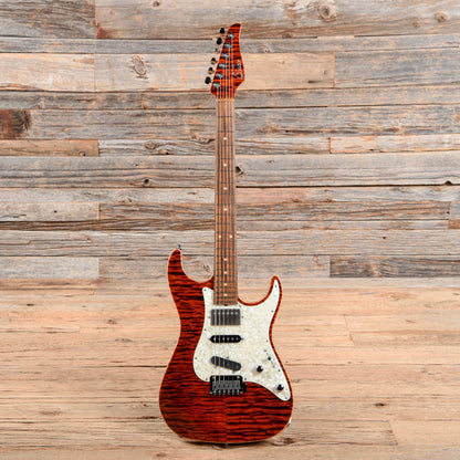 Suhr Standard Tiger Eye Orange 2003 Electric Guitars / Solid Body