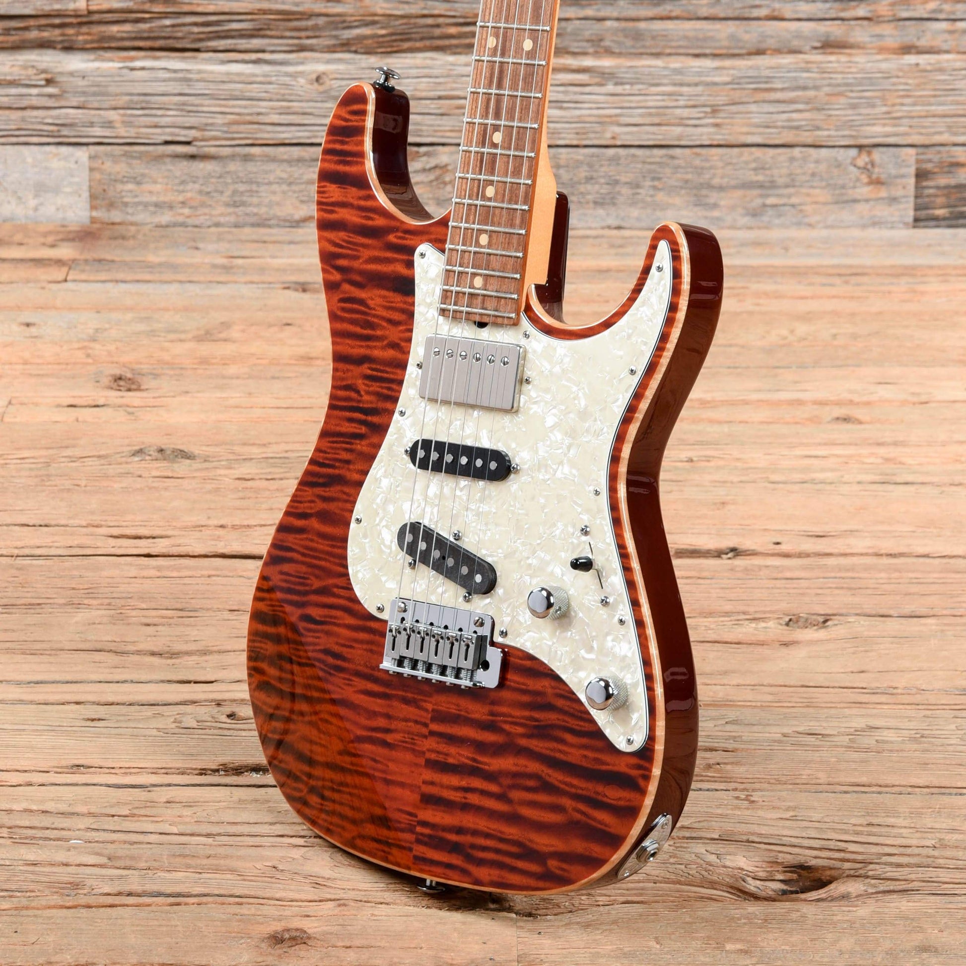 Suhr Standard Tiger Eye Orange 2003 Electric Guitars / Solid Body