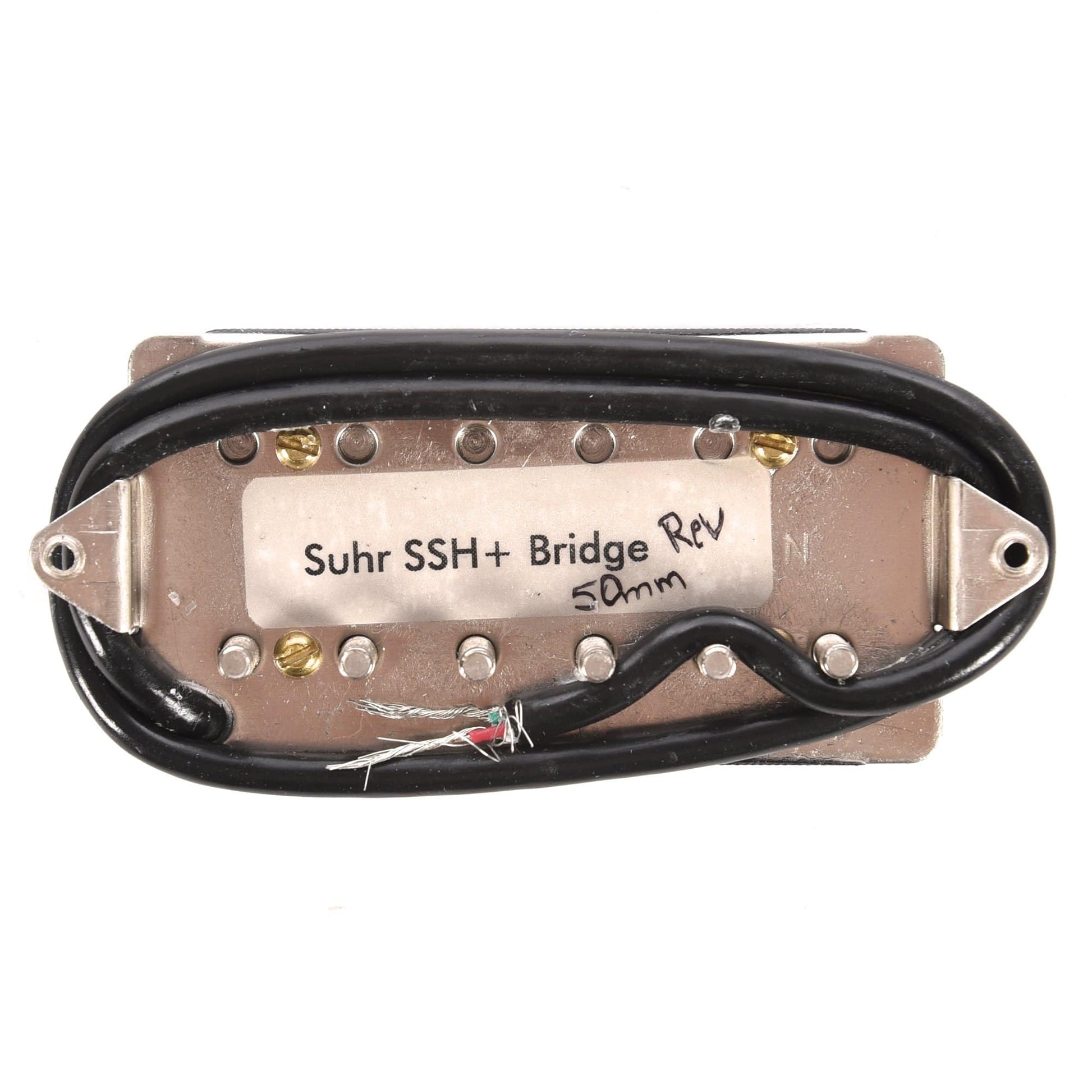 Suhr SSH Plus Single Screw Hot Humbucker Bridge Reverse Zebra 50mm Parts / Guitar Pickups