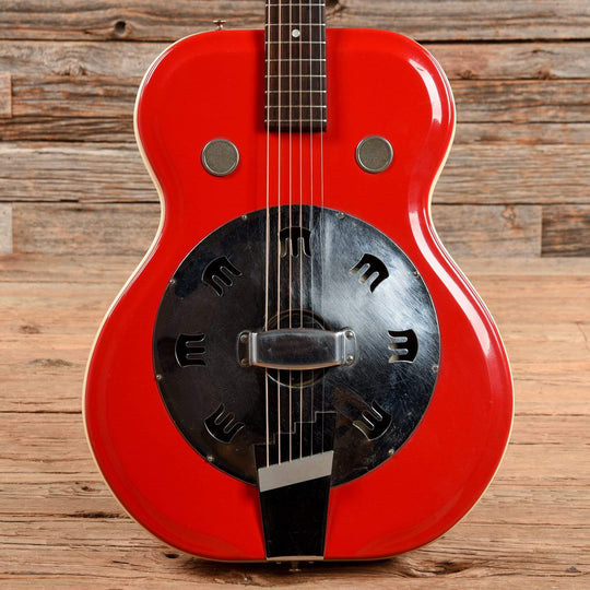 Supro Folkstar Red 1960s Acoustic Guitars / Resonator
