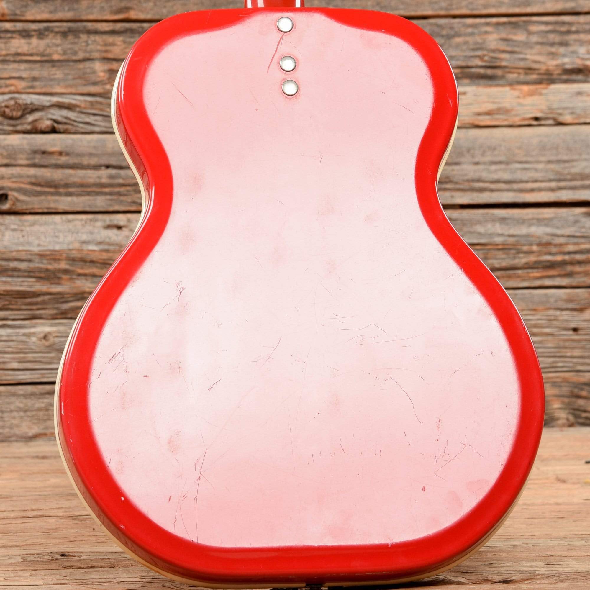 Supro Folkstar Red 1960s Acoustic Guitars / Resonator