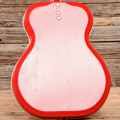 Supro Folkstar Red 1960s Acoustic Guitars / Resonator