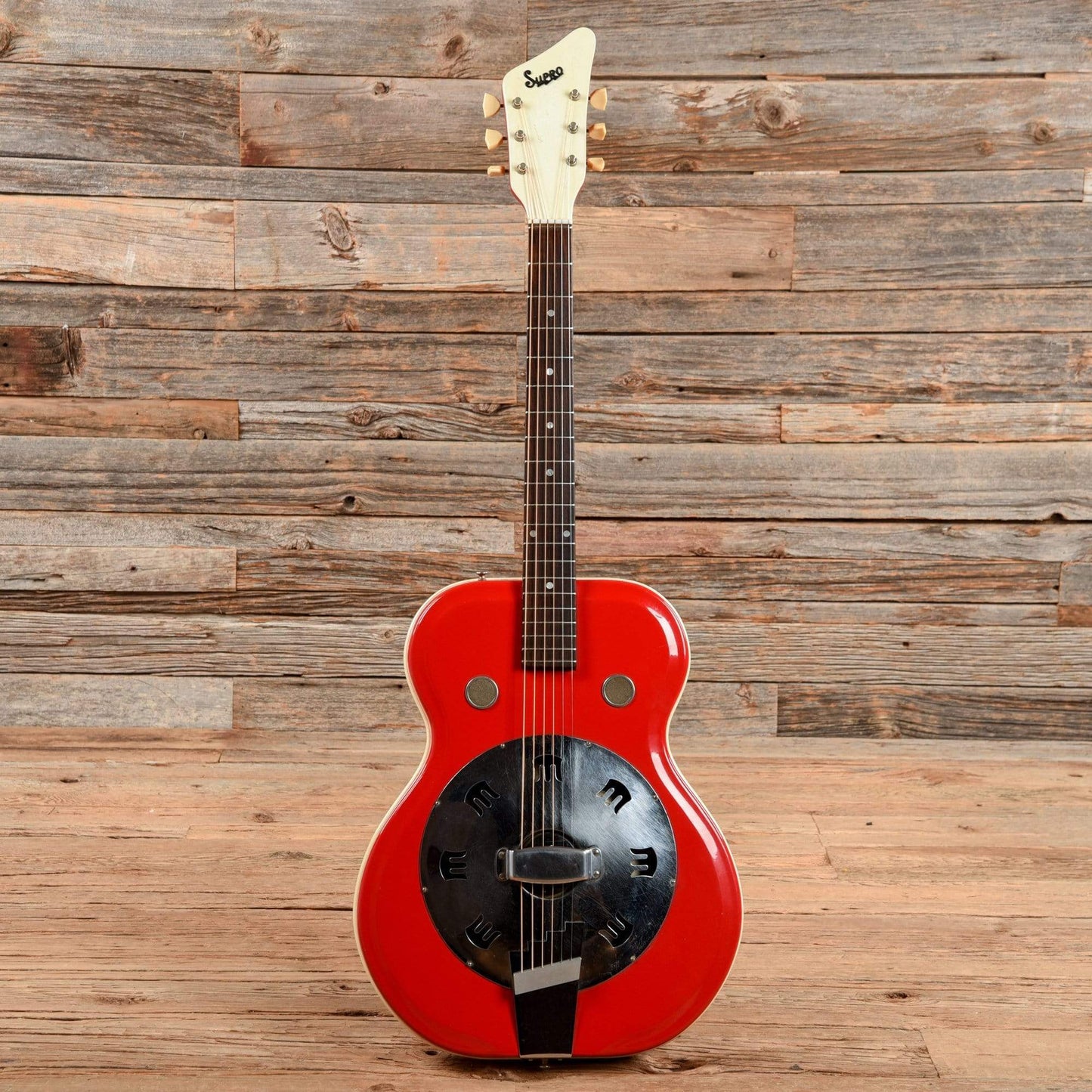 Supro Folkstar Red 1960s Acoustic Guitars / Resonator