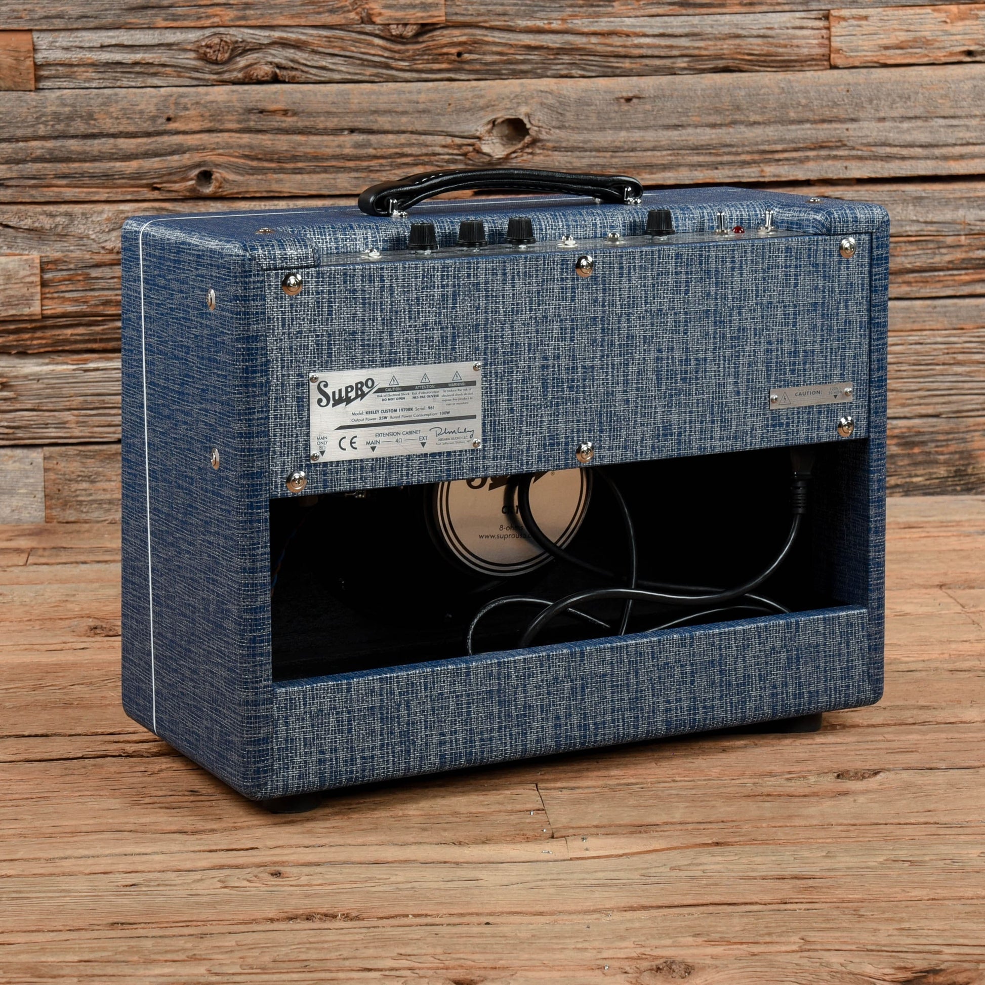 Supro 1970RK Keeley Custom 25-Watt 1x10" Guitar Combo Amps / Guitar Cabinets