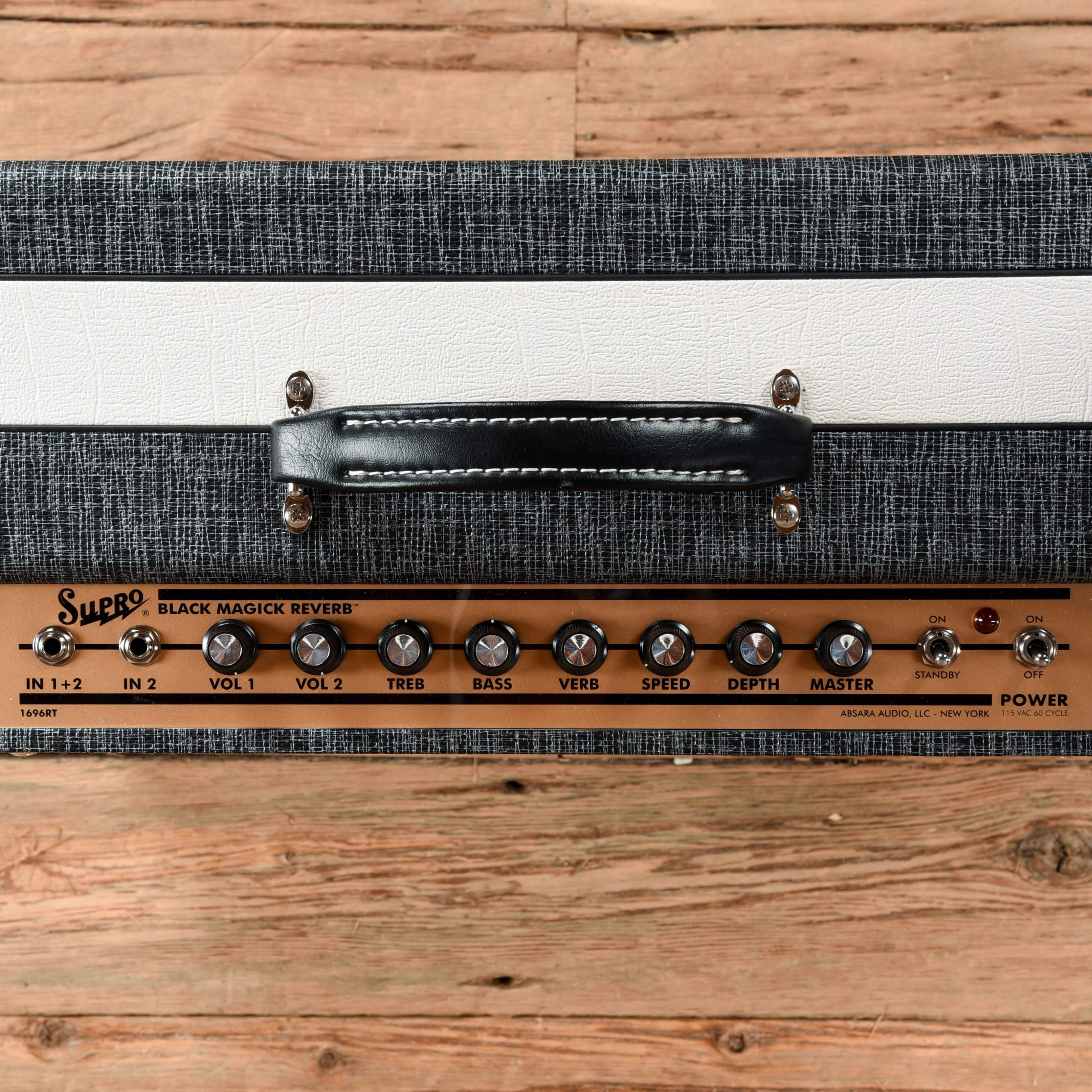 Supro 1696RT Black Magick Reverb Combo Amps / Guitar Combos