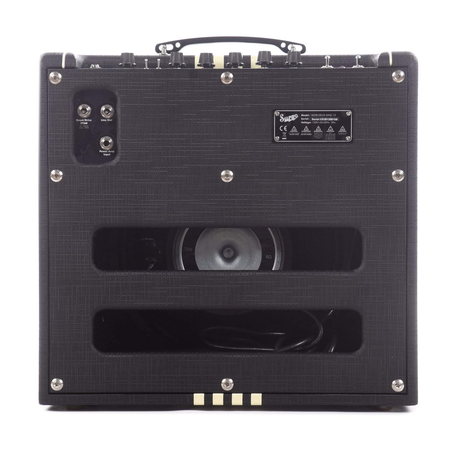 Supro Delta King 12 15W 1x12" Combo w/Reverb Black & Cream Amps / Guitar Combos