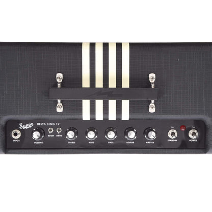 Supro Delta King 12 15W 1x12" Combo w/Reverb Black & Cream Amps / Guitar Combos