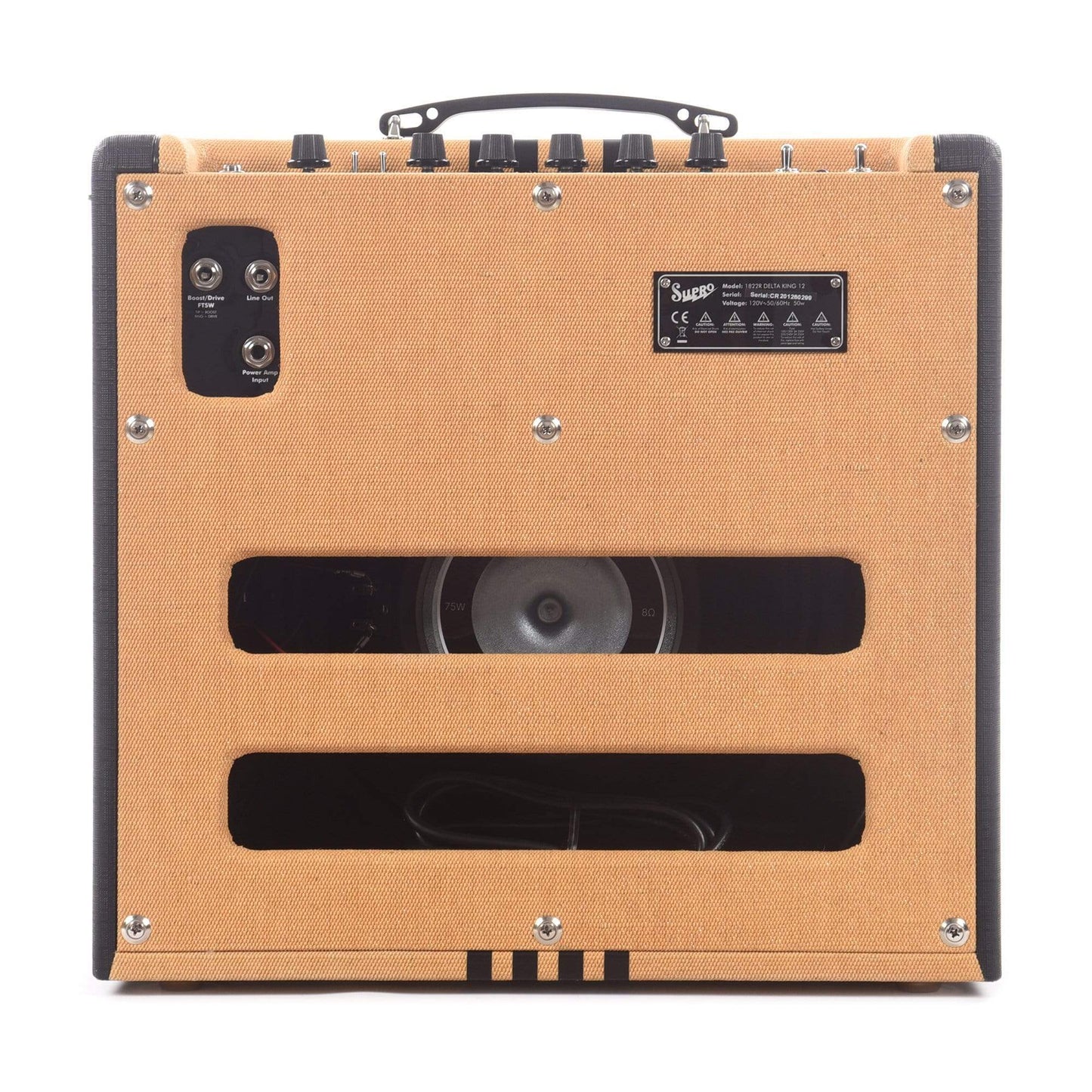 Supro Delta King 12 15W 1x12" Combo w/Reverb Tweed & Black Amps / Guitar Combos