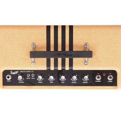 Supro Delta King 12 15W 1x12" Combo w/Reverb Tweed & Black Amps / Guitar Combos