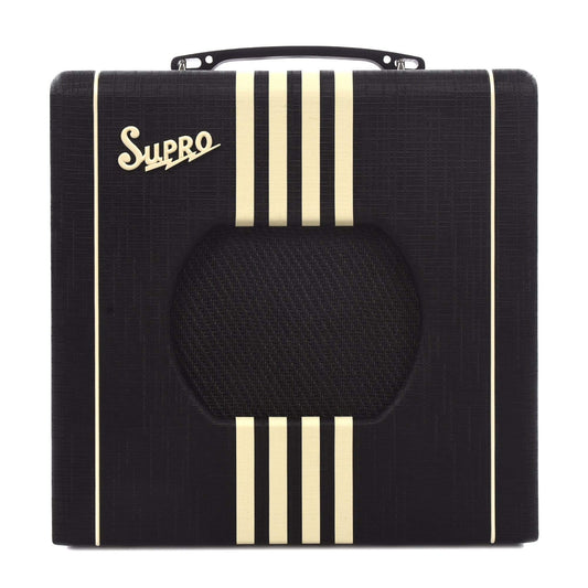 Supro Delta King 8 1W 1x8" Combo Black & Cream Amps / Guitar Combos
